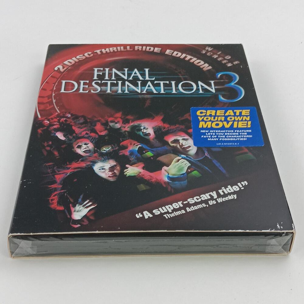 Final Destination 3 DVD 2-Disc Widescreen Thrill Ride 2006 R Horror New Line - Picture 3 of 4